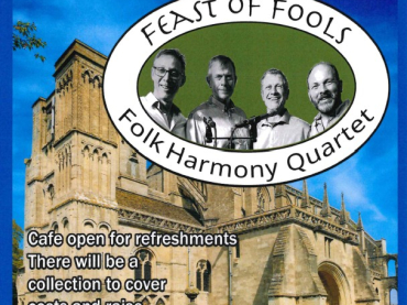 A Cappella Folk Recital at Malmesbury Abbey with Feast of Fools Folk Harmony Quartet